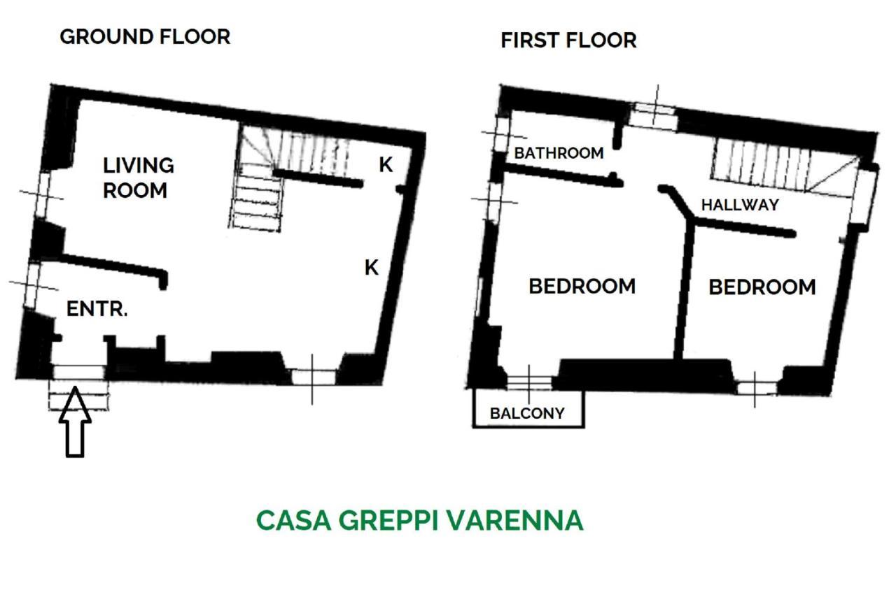 Casa Greppi วาเรนนา ภายนอก รูปภาพ